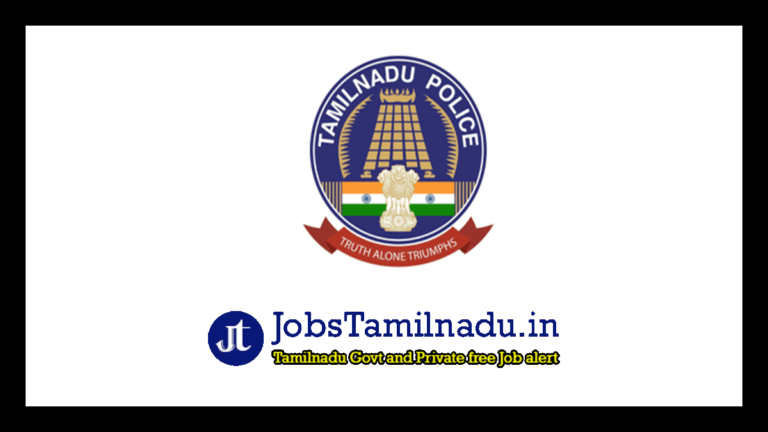 TN Police Shorthand Bureau Recruitment